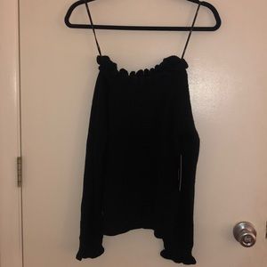 NWT - OTS black sweater - Lulus - size S